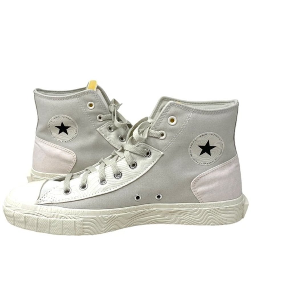 Converse Chuck Taylor All Star High Top Beige Men’s Size Canvas Sneakers A00794C - Picture 3 of 9